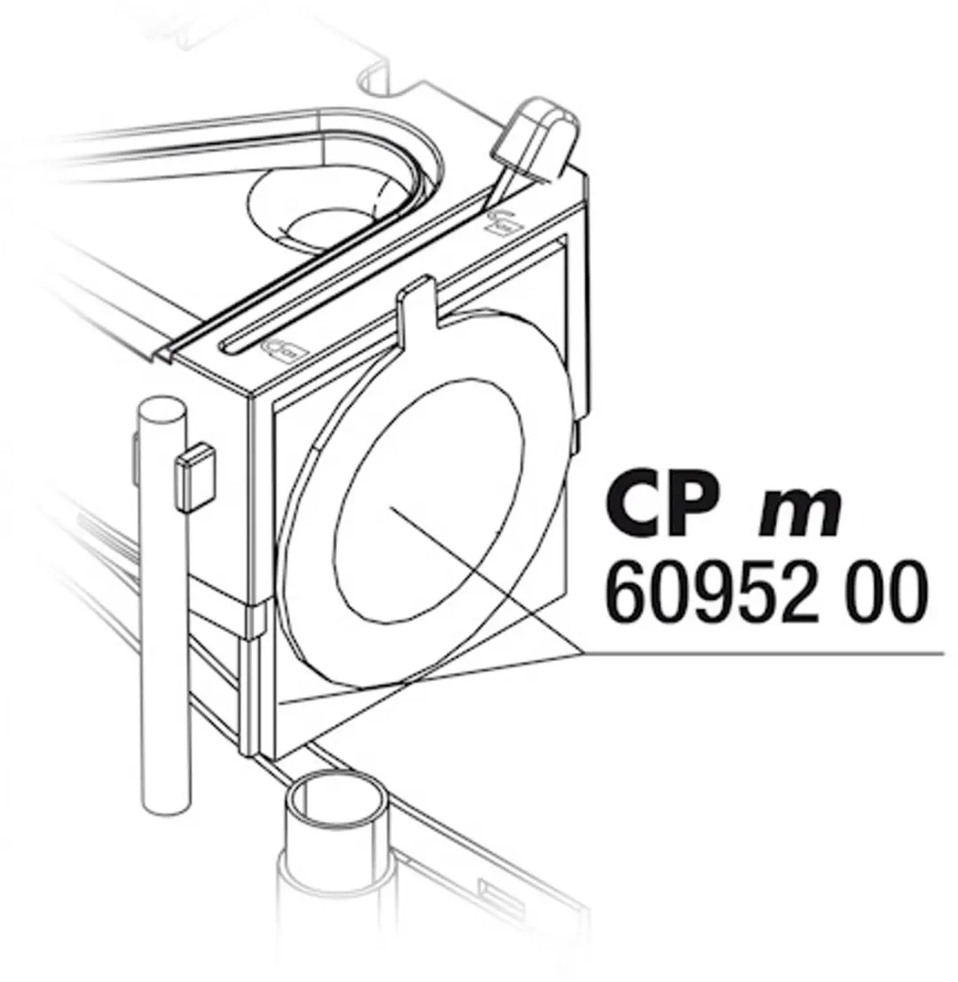 JBL CristalProfi m Zuignappen-Set