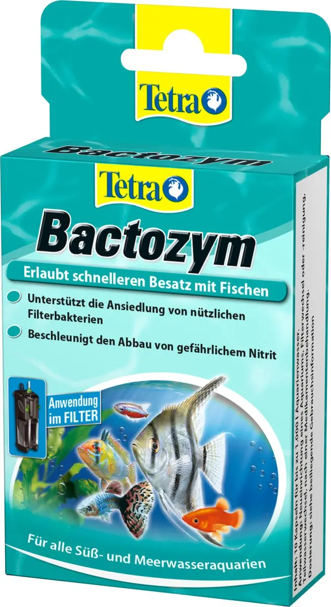 Tetra BactoZym Waterverbeteraar 10 Capsules