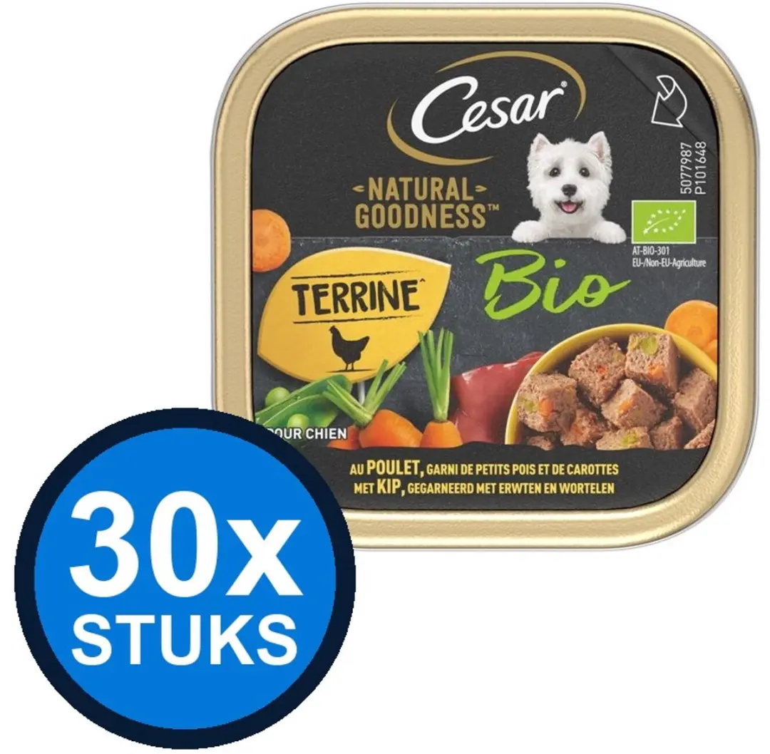 César Natural Goodness Paté Kip Bio