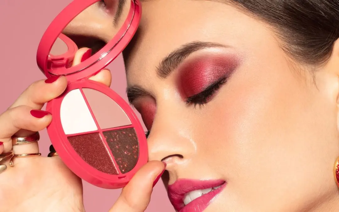 Pupa Milano Delicious Cake Palette 002 Cherry Chocolate Cake - 4 Kleuren