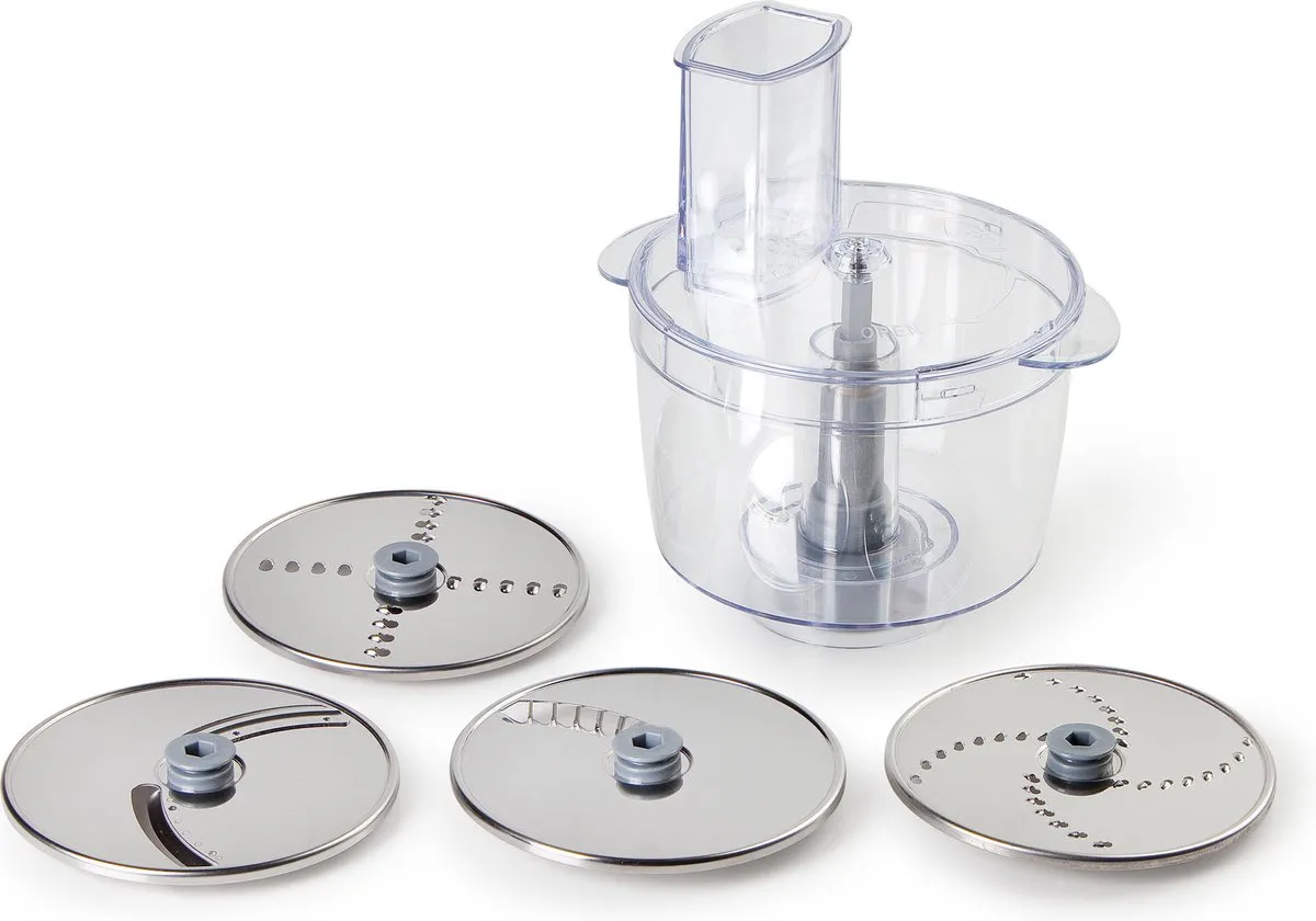 Domo DO9072KR-F Foodprocessor 3L - Transparant - afbeelding 5 van 5