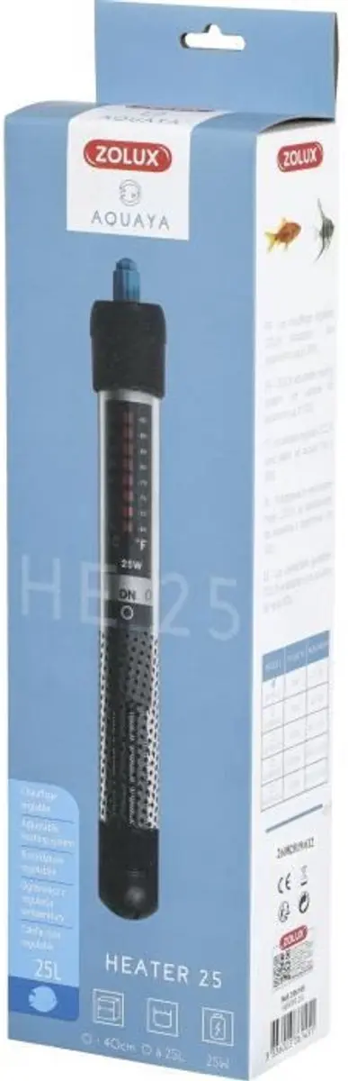 Zolux Heater 25 Aquariumverwarming 25W