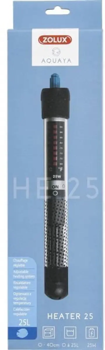 Zolux Heater 25 Aquariumverwarming 25W