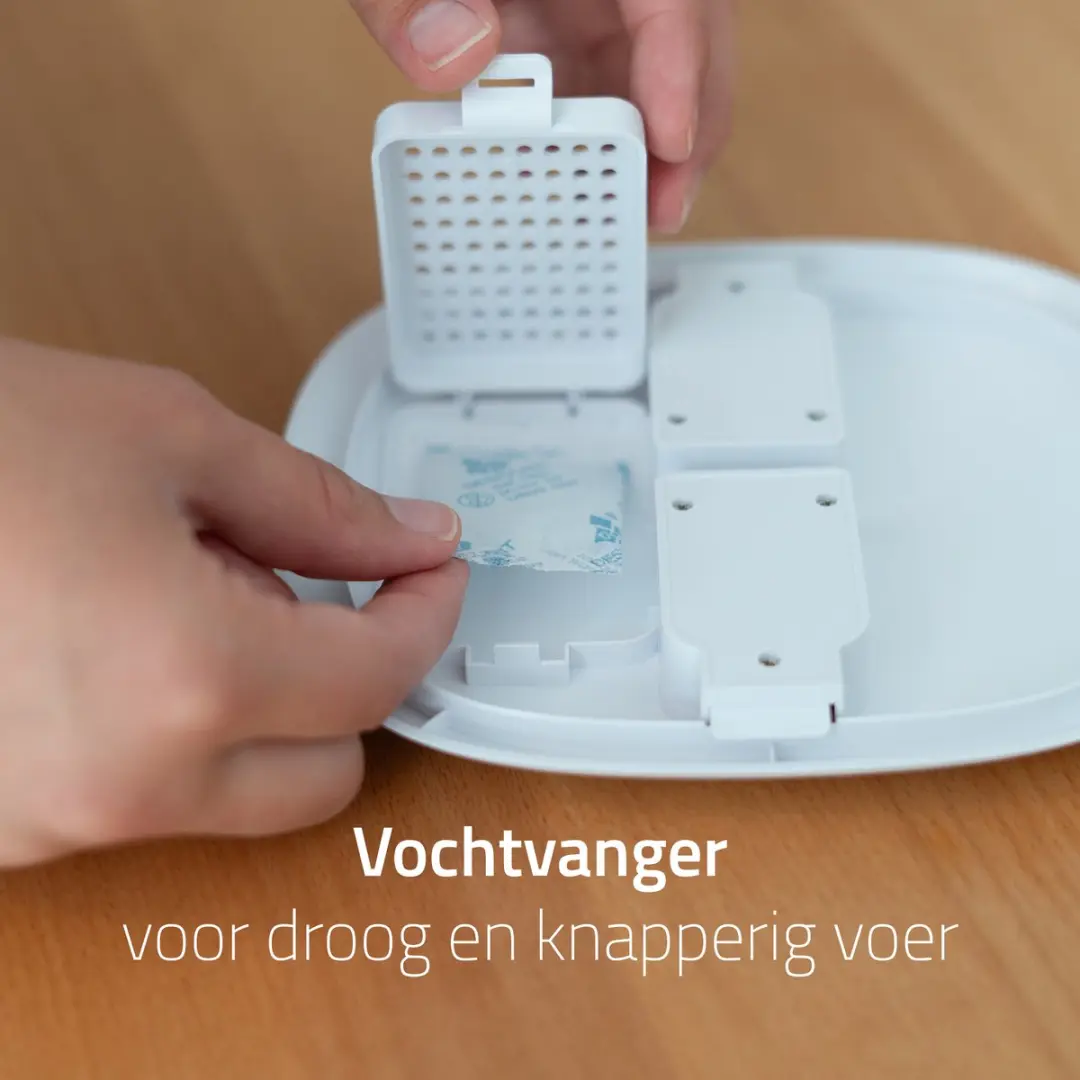 Hombli Smart Pet Feeder met Camera 4L - Wit