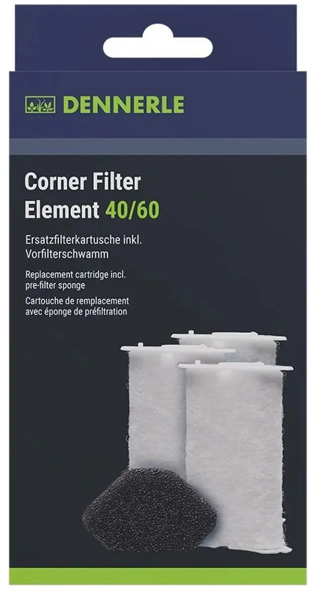 Dennerle Vervangend Filterelement Hoekfilter XL - 60L