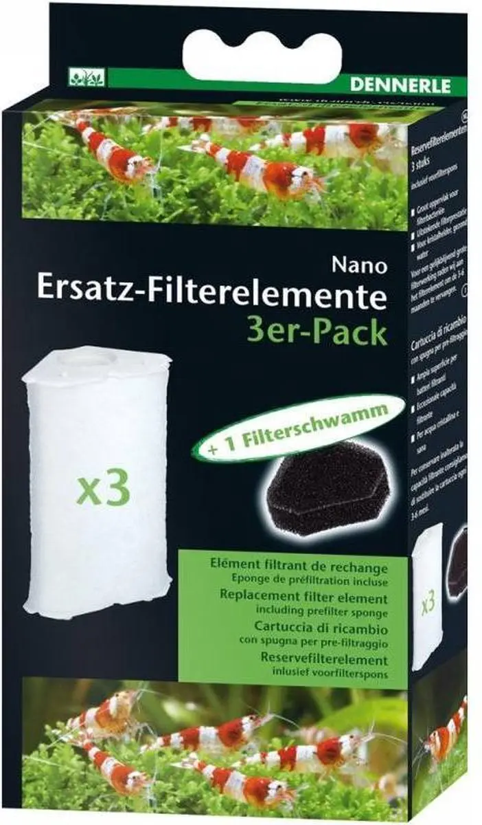 Dennerle Vervangend Filterelement Hoekfilter XL