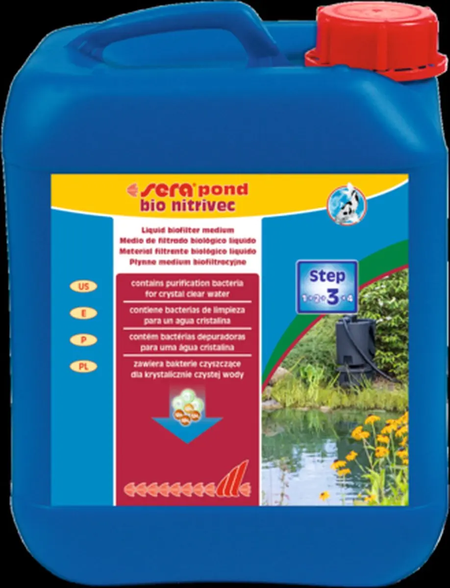 Sera Pond Bio Nitrivec 5.000ml - Blauw