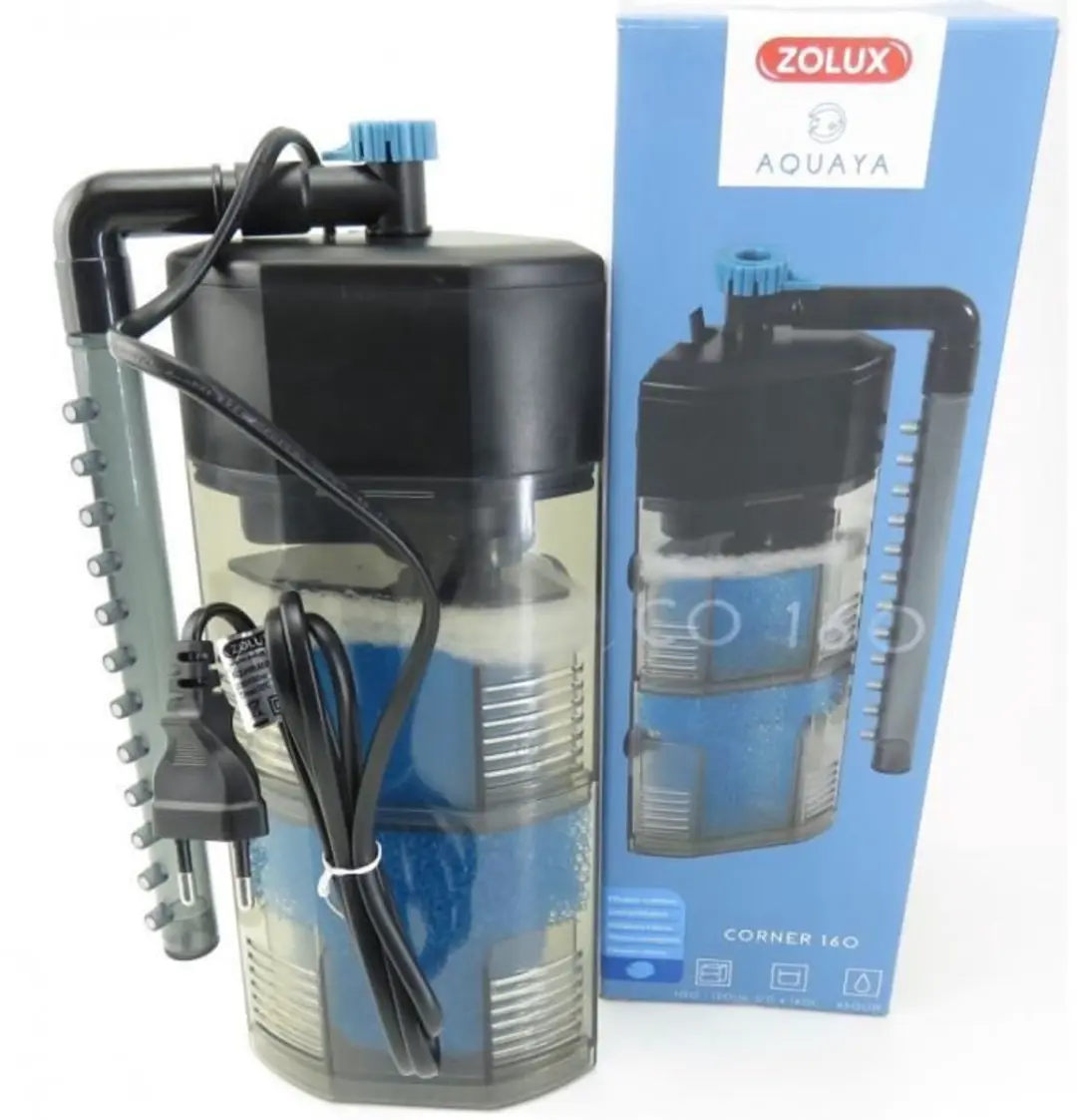 Zolux Intern Hoekfilter 650L/u - 12W - 120-160L