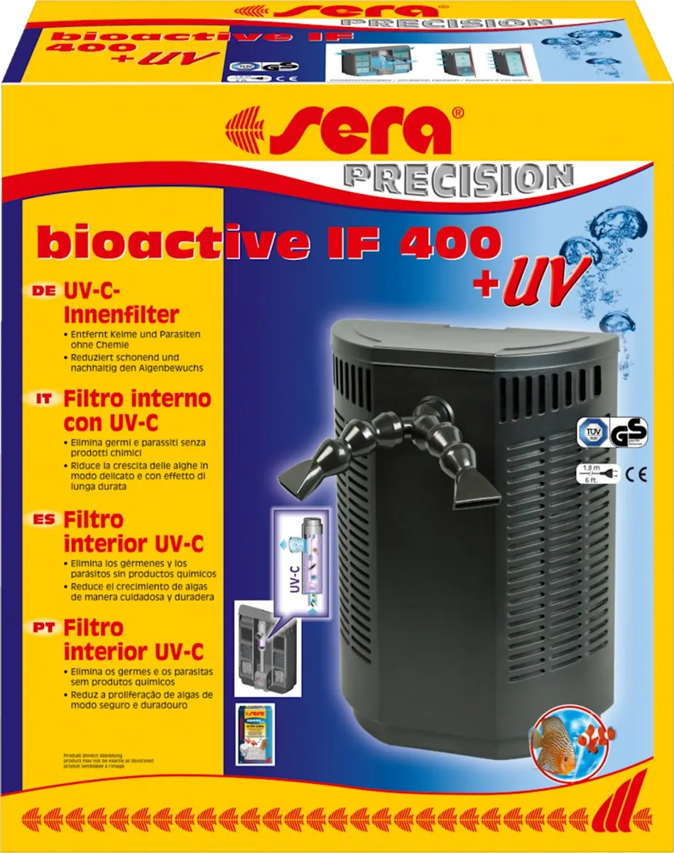 Sera Bioactive IF 400+ UV Binnenfilter 750 l/h
