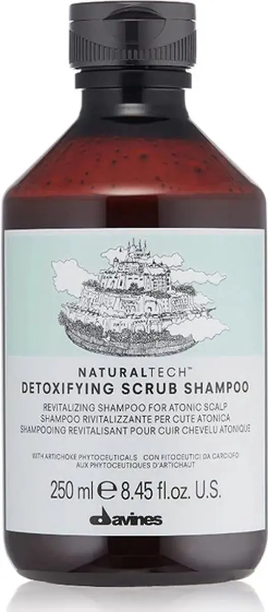 Davines Naturaltech Detox Scrub Shampoo 250ml - afbeelding 6 van 6