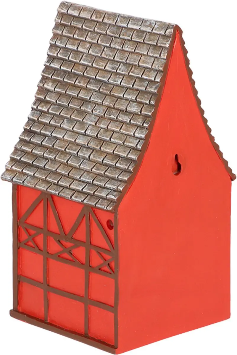 Esschert Design Vogelnestkastje Steenrood - 13,5x13x24,5cm