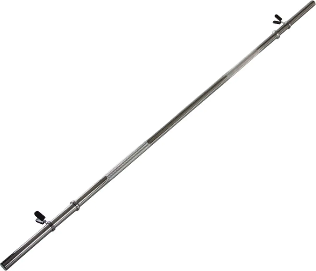 Virtufit Halterstang 170cm 30mm - Veerclipsluiting