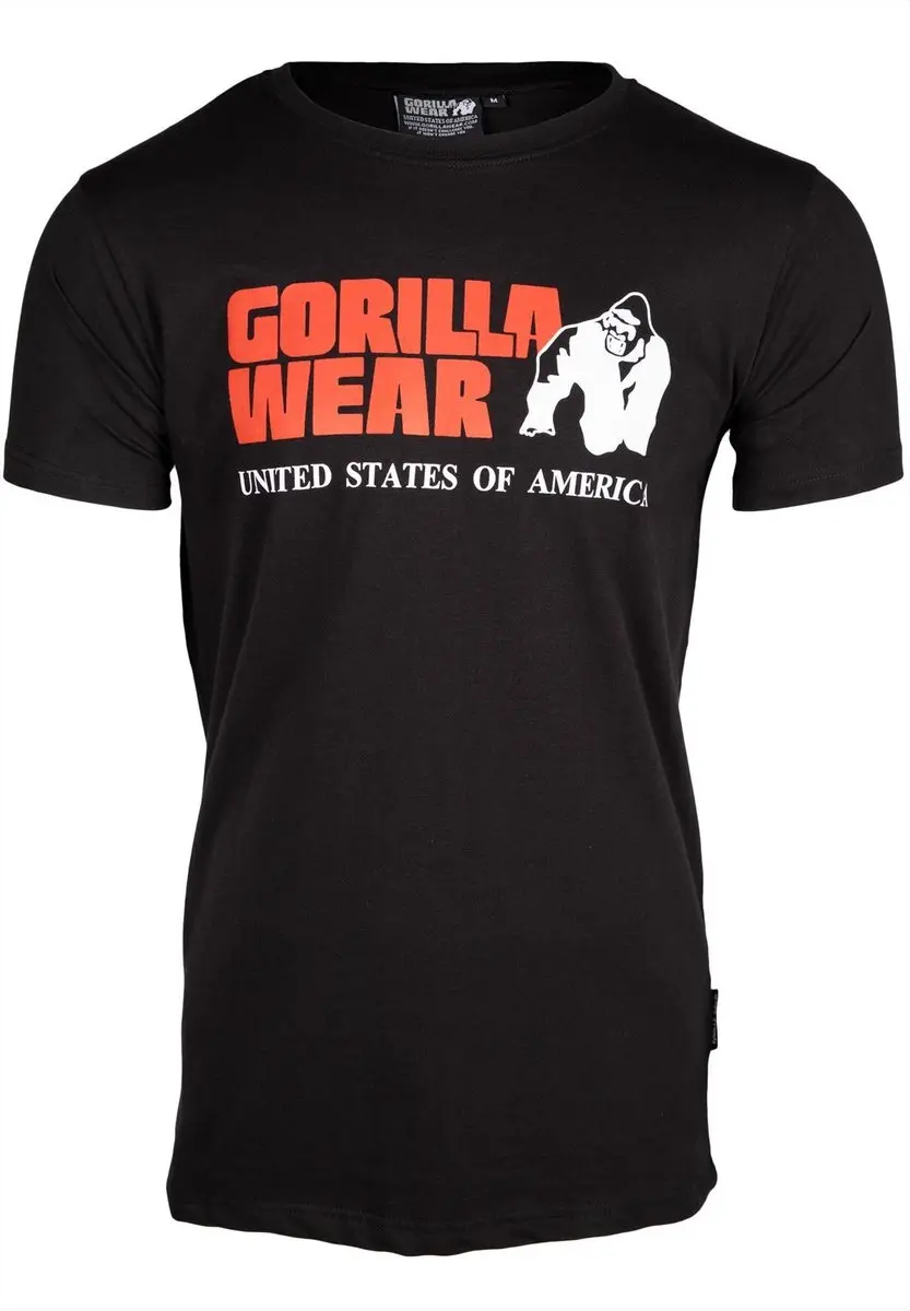 Gorilla Wear Classic T-shirt L - Zwart