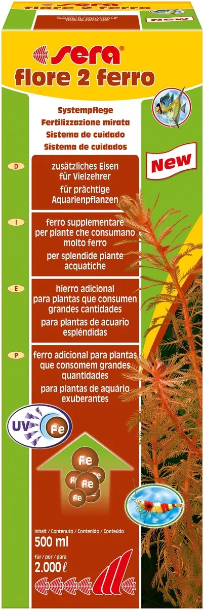 Sera Flore 2 Ferro 500ml