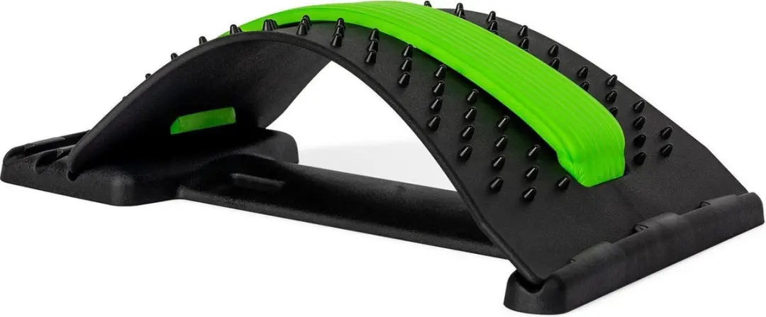 VirtuFit Backstretcher Rugmassageapparaat - One Size - Grijs/Zwart