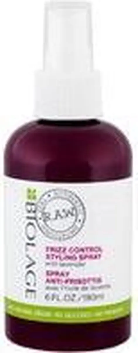 Matrix Biolage R.A.W. Frizz Control Styling Spray 180ml - afbeelding 6 van 6