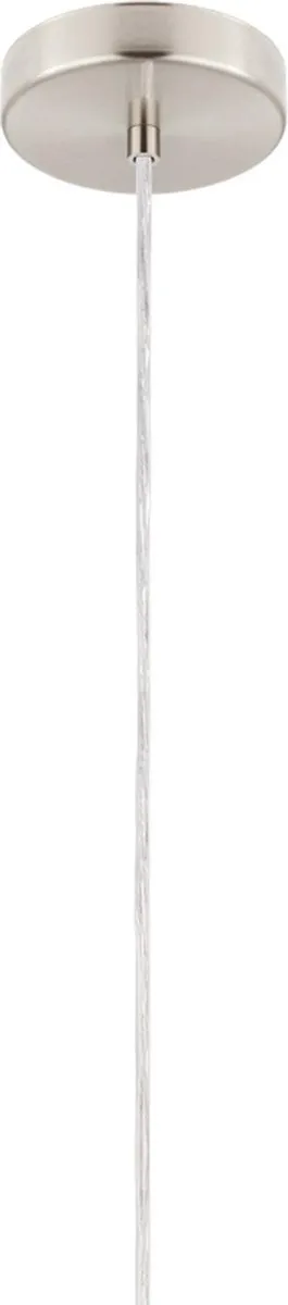 Eglo Selvino Hanglamp E27 - Ø10cm Rookglas - Zwart