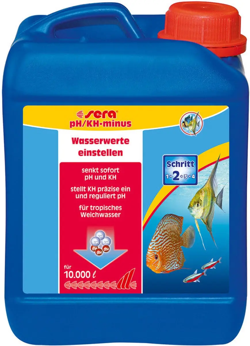 Sera pH/kH-minus Aquarium Waterbehandeling 2500ml