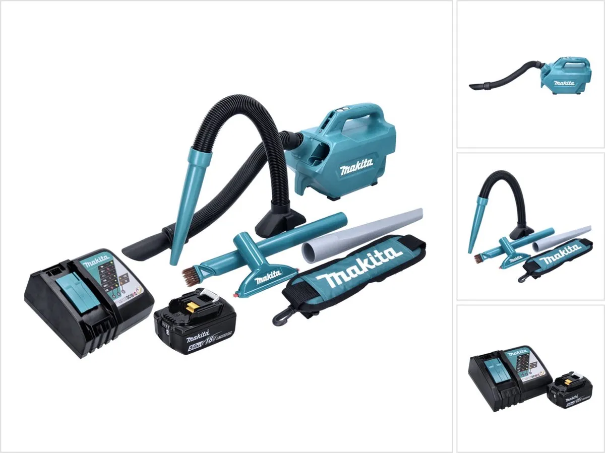 Makita DCL184RT1 Accustofzuiger 18V