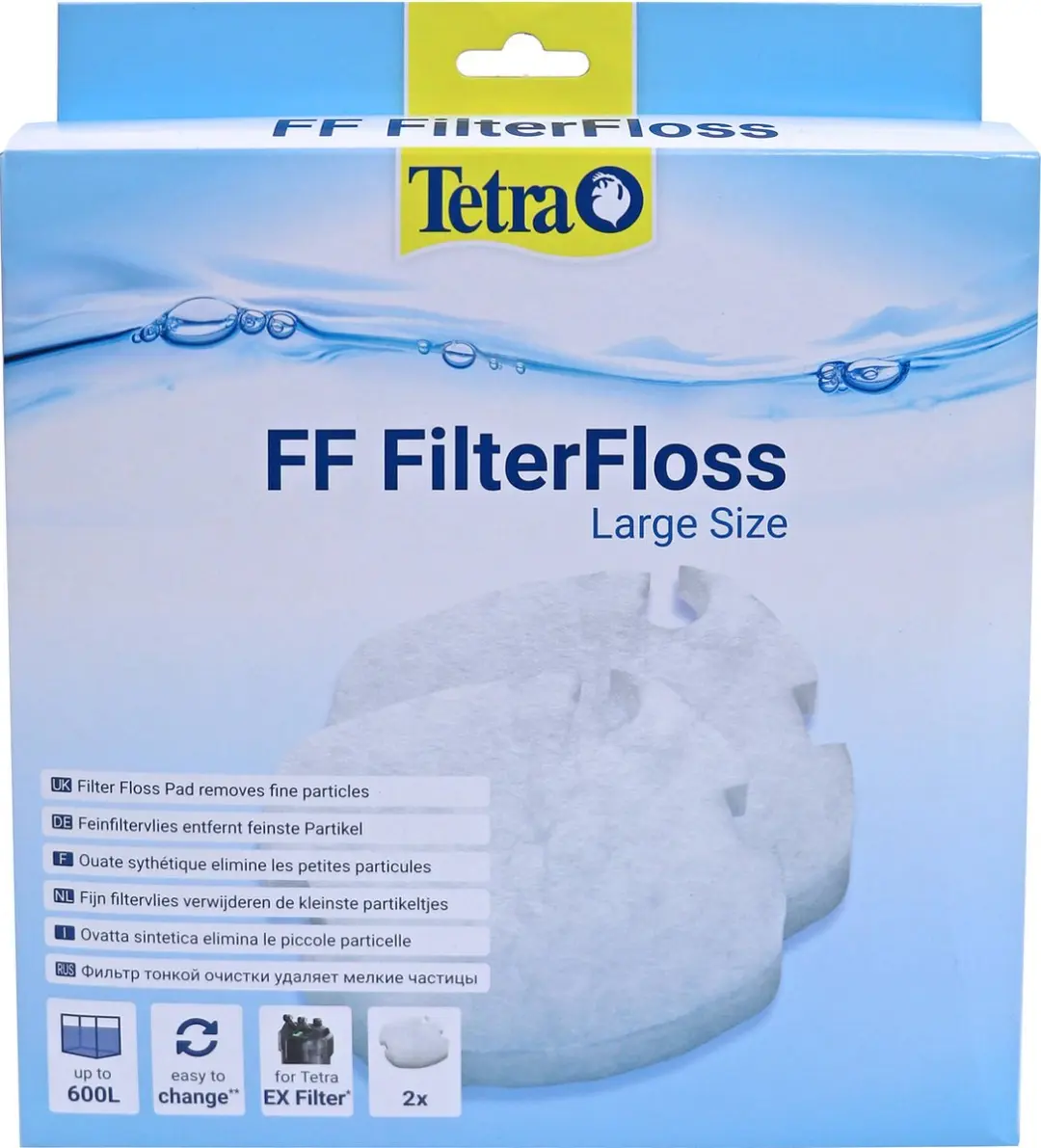 Tetra Tec Ex FF Filtervlies 2 Stuks - 1200 l/h
