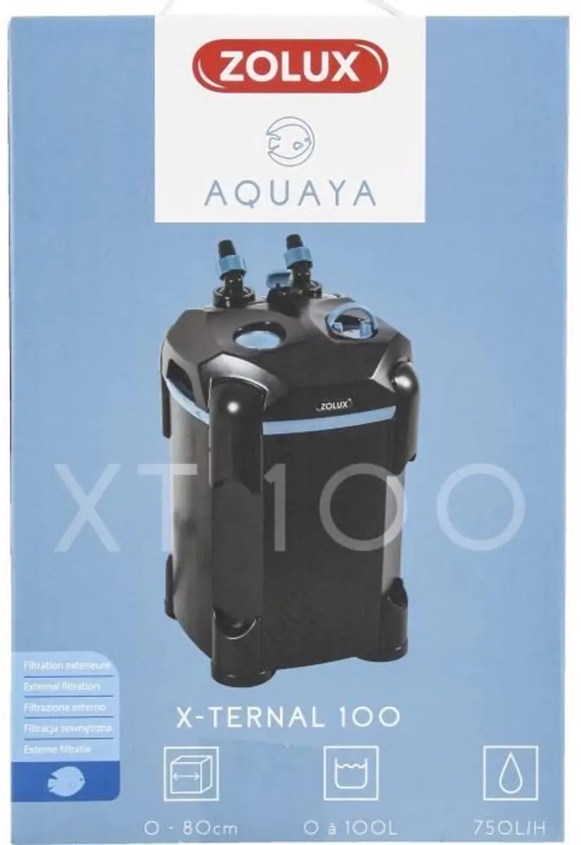 Zolux X-Ternal 100 Buitenfilter - 750L/u - 100L