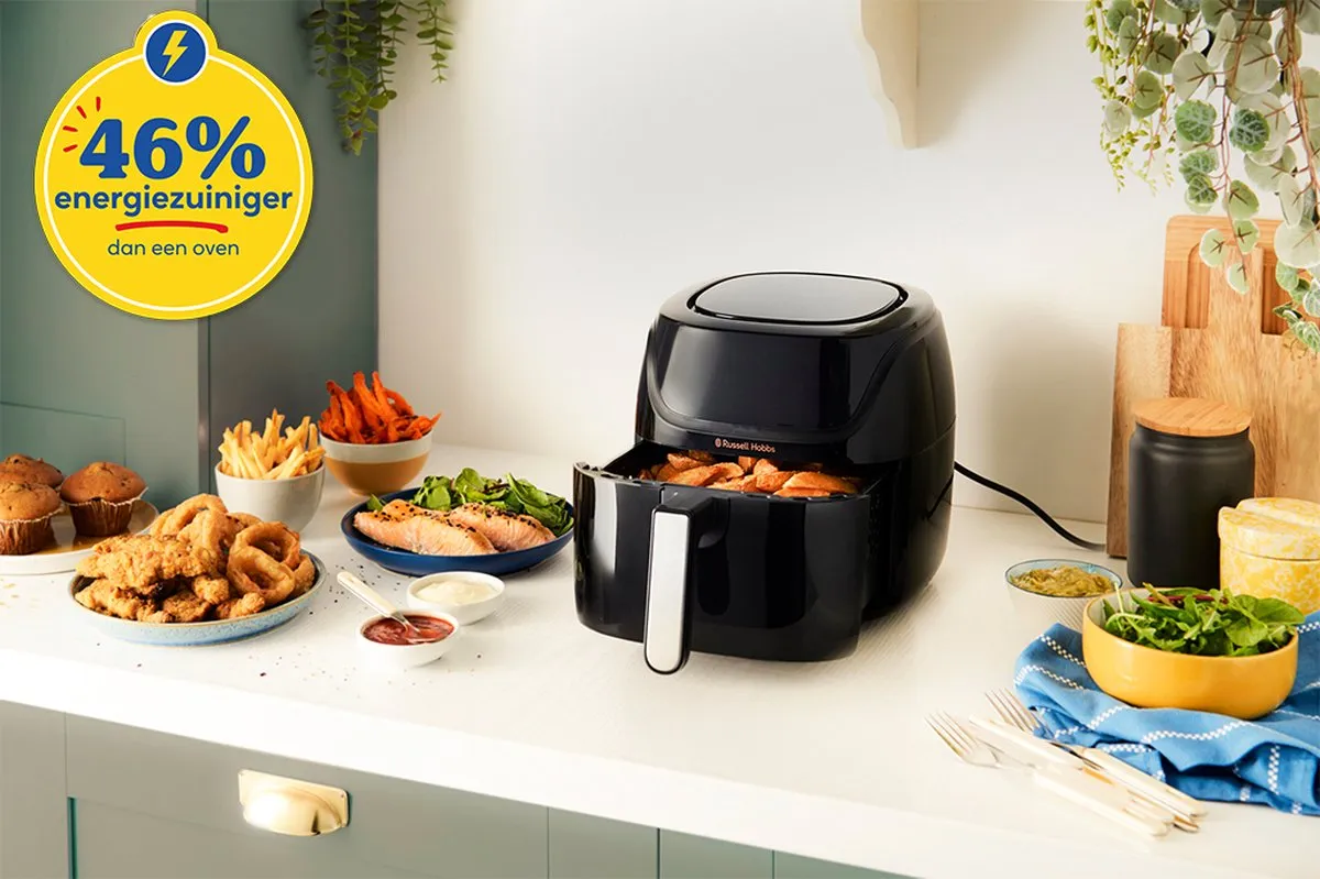 Russell Hobbs Satisfry 4L Airfryer 1350W - Zwart - afbeelding 6 van 6