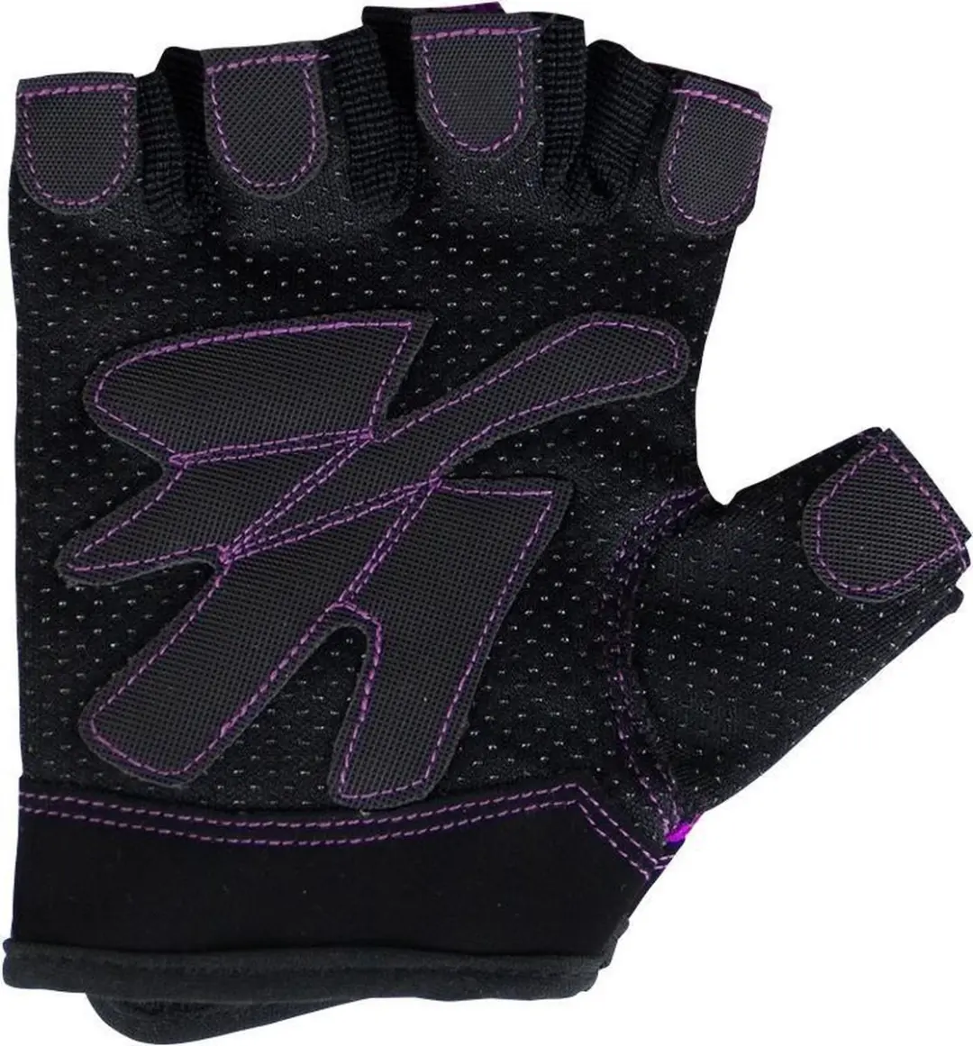 Gorilla Wear Fitness Handschoenen Zwart/Paars - L