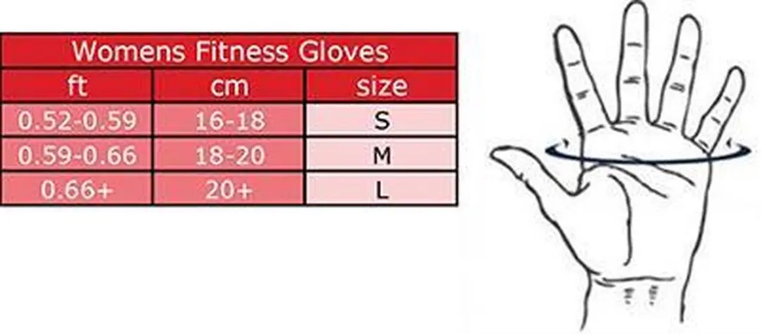 Gorilla Wear Fitness Handschoenen Zwart/Paars - L