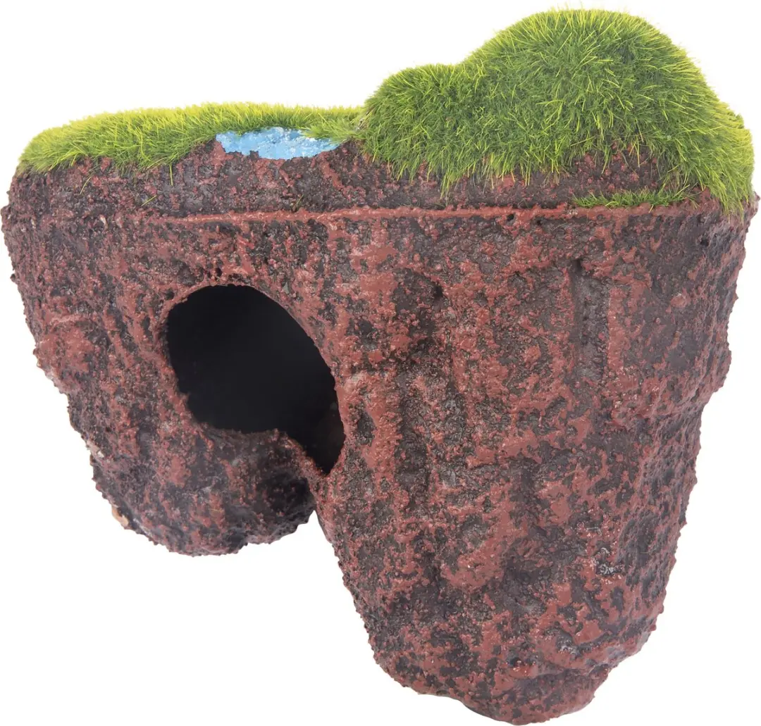Flamingo Decoratie Vis Krag Bruin S - 13x8,5x12cm