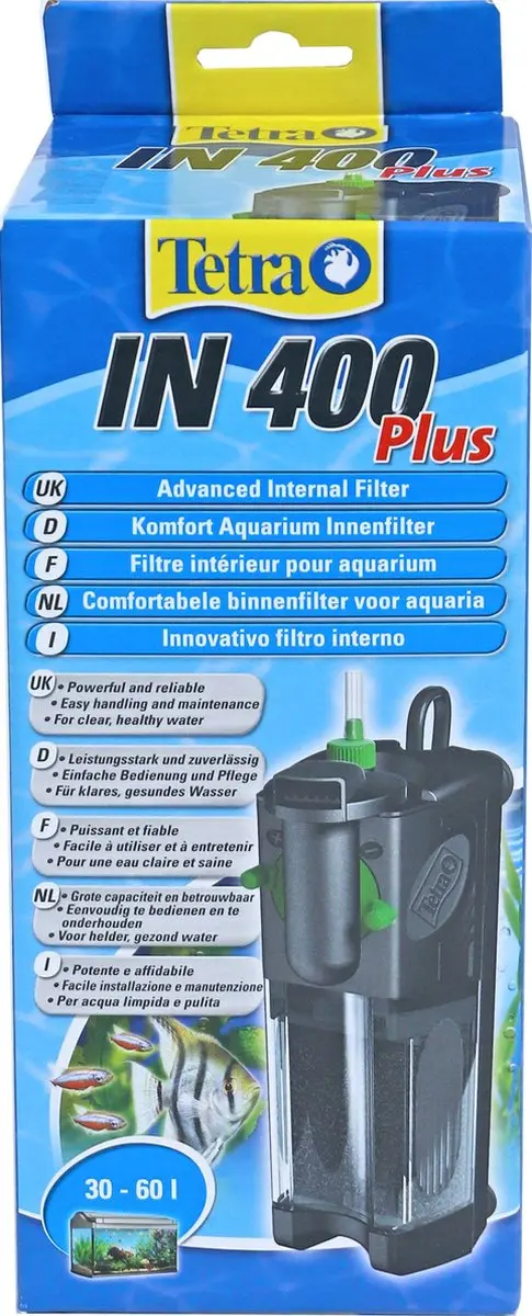 Tetra Tetratec IN400 plus Aquariumfilter 400 l/h