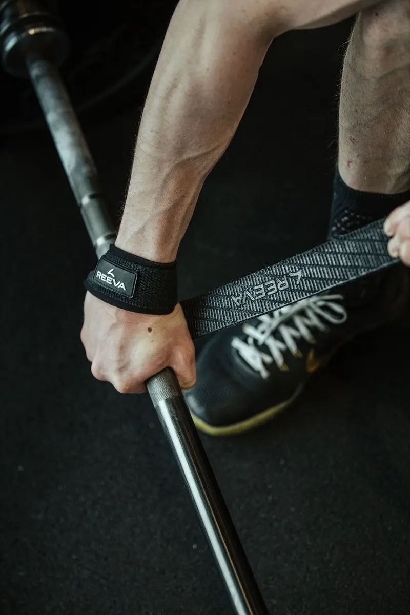 Reeva Lifting Straps - Zwart - afbeelding 6 van 6