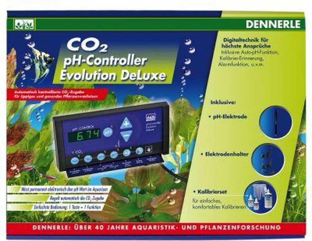 Dennerle pH-Controller Evolution Deluxe Aquarium - Zwart
