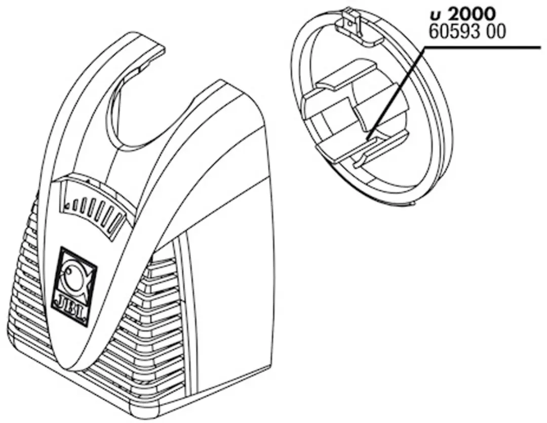 JBL ProFlow U2000 Beschermrooster
