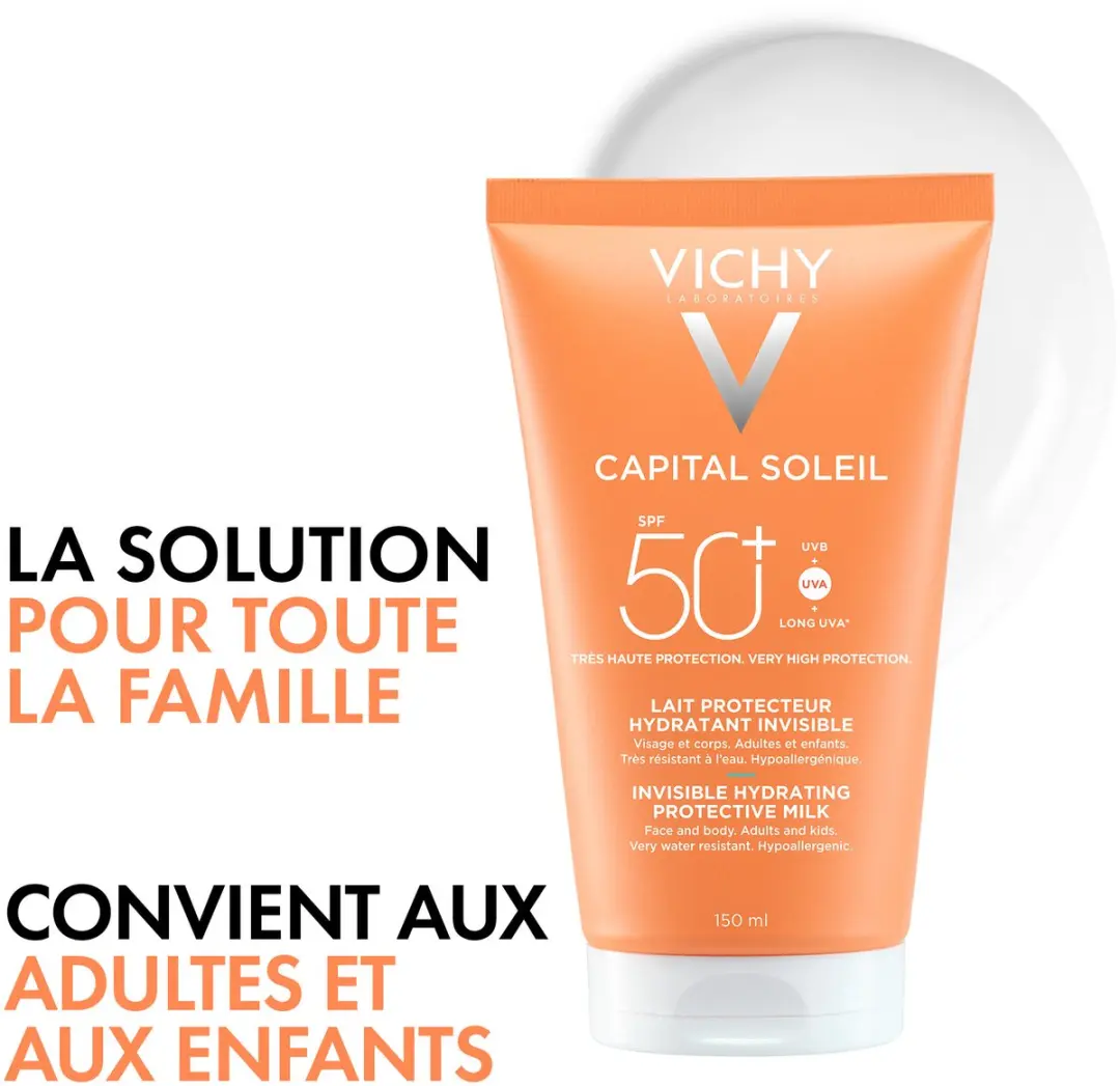 Vichy Capital Soleil Onzichtbare Melk SPF50+ 150ml