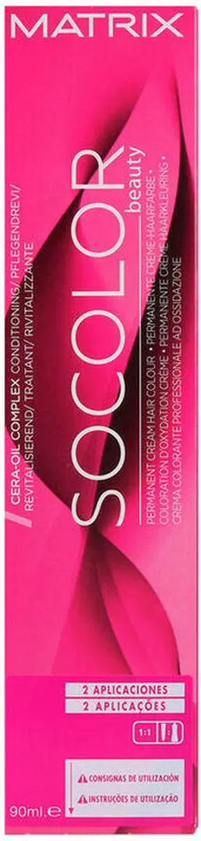 Matrix Socolor Beauty 6RV Permanente Kleur 90ml - Rood Violet