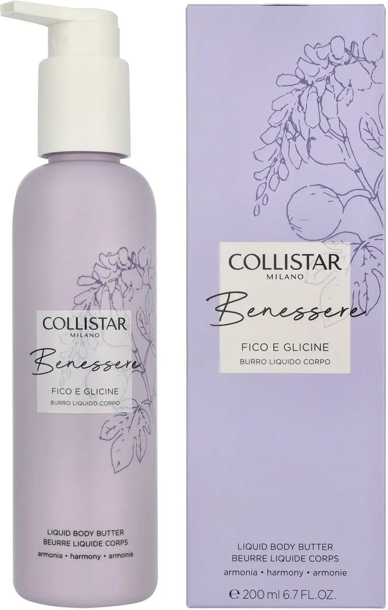 Collistar Liquid Body Butter Fig & Wisteria - 200ml - afbeelding 6 van 6