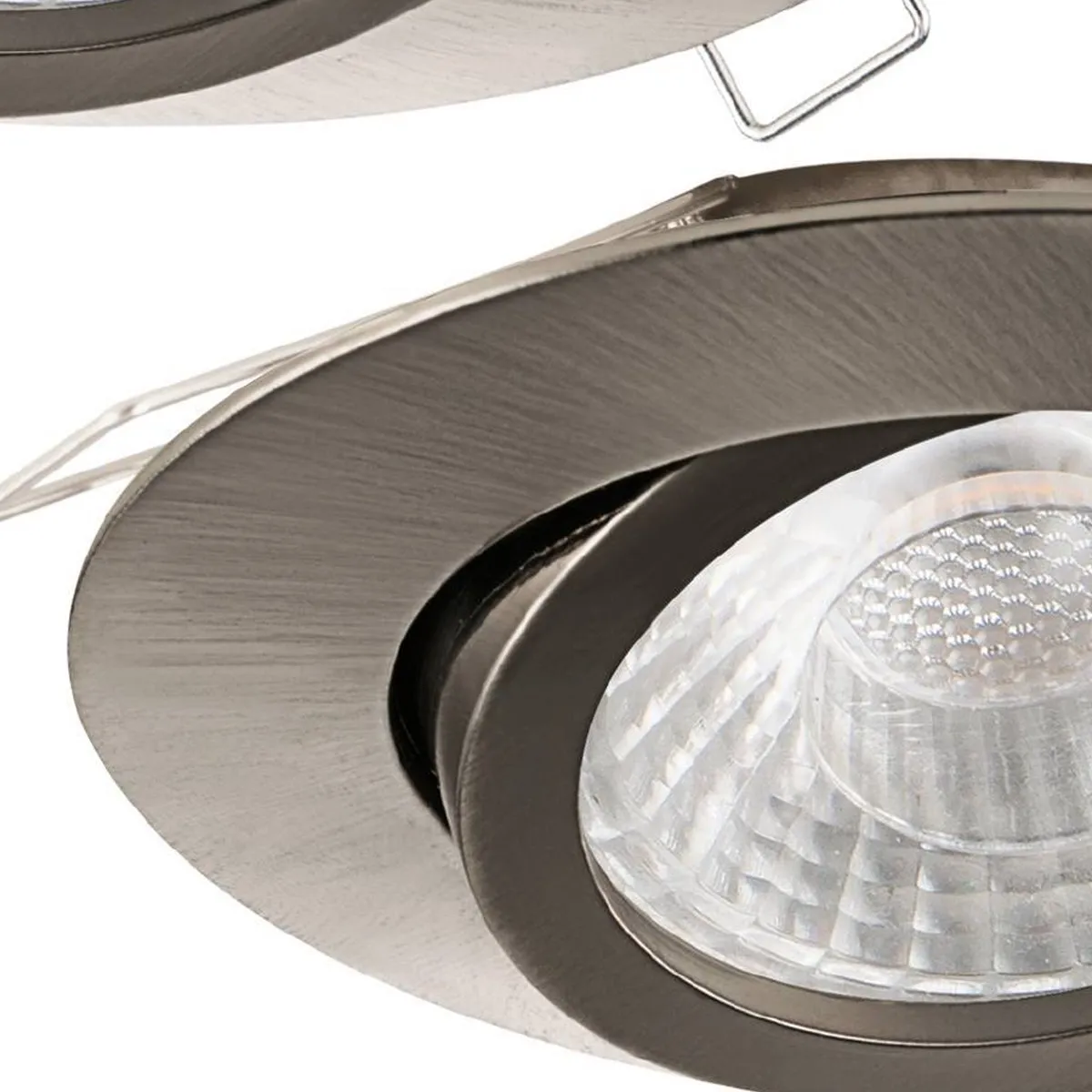 Eglo Tedo 1 Inbouwarmatuur 3 Lichtpunten - Ø80cm Nikkel-Mat