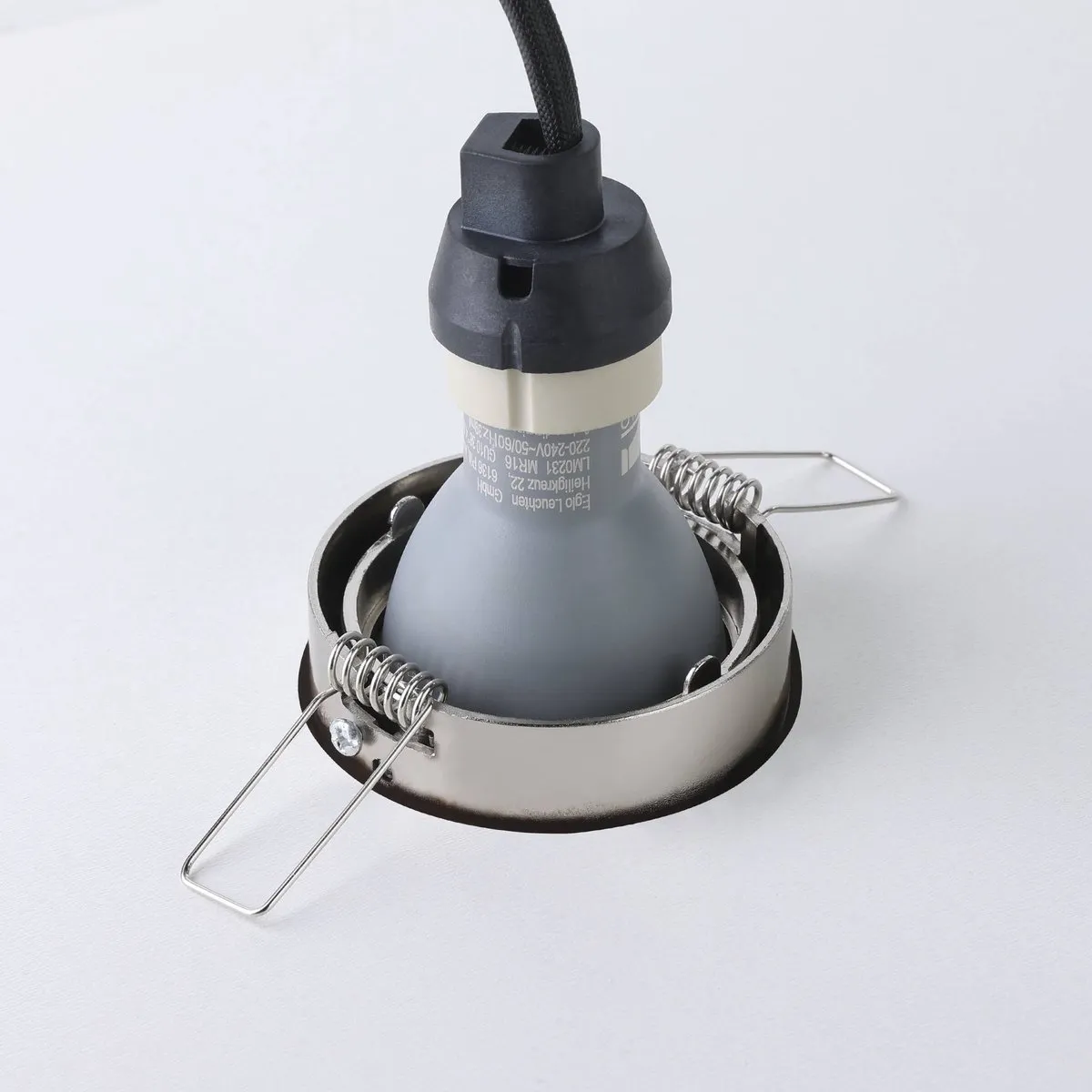 Eglo Tedo 1 Inbouwarmatuur 3 Lichtpunten - Ø80cm Nikkel-Mat