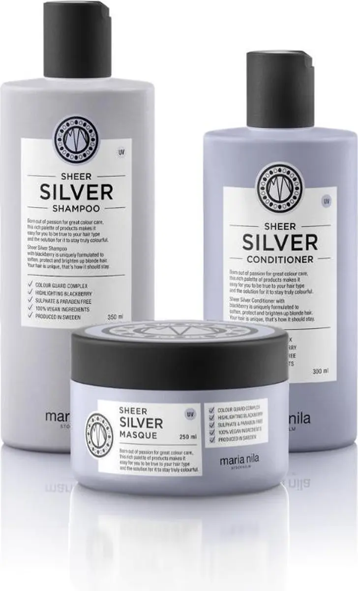 Maria Nila Sheer Silver Care Set