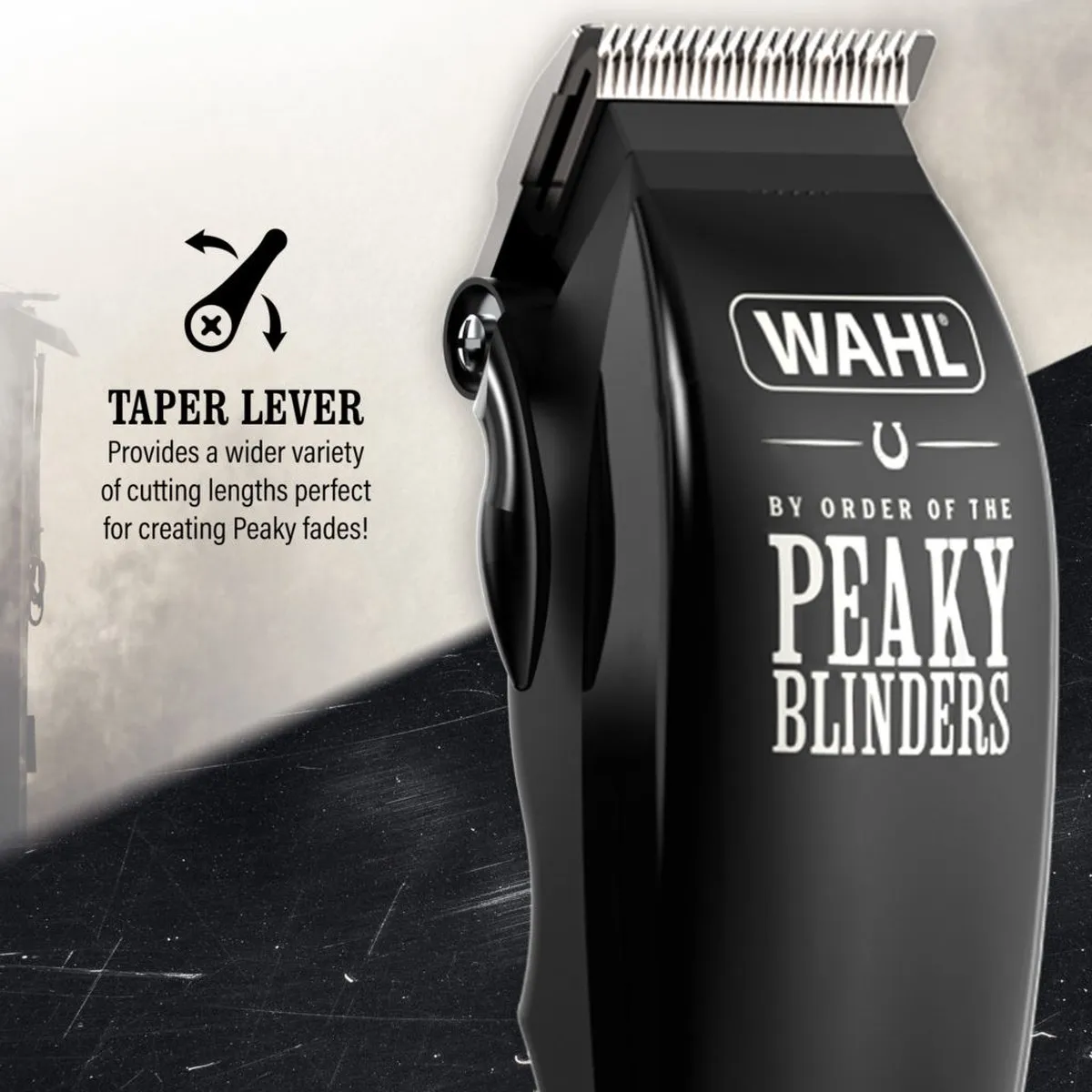 Wahl Peaky Blinders 5-delige Baardtrimmer Set - 10 Opzetstukken - Zwart