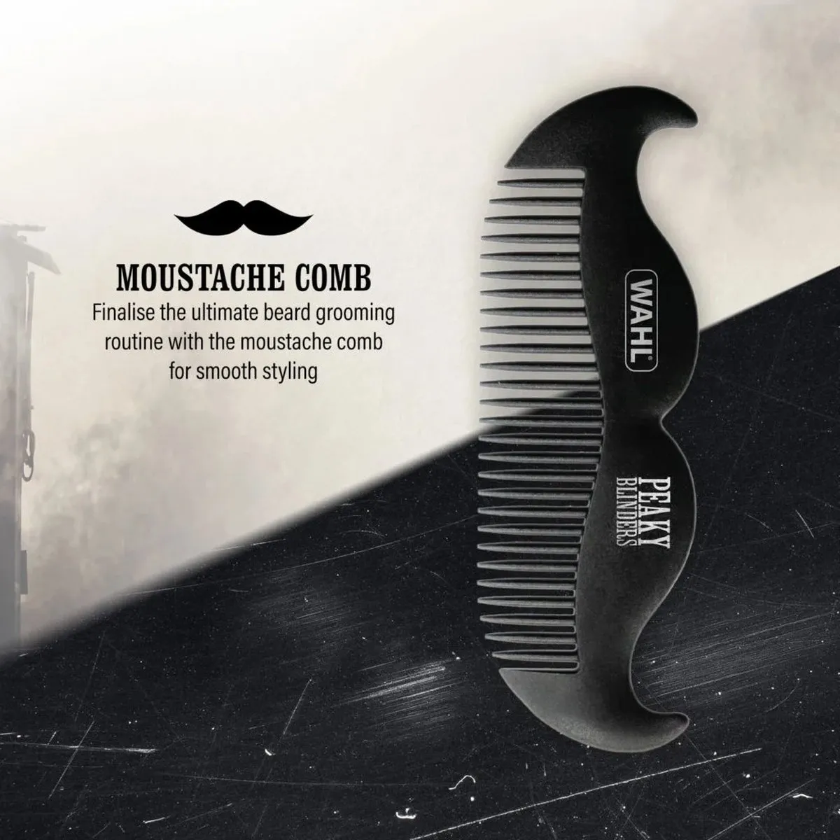 Wahl Peaky Blinders 5-delige Baardtrimmer Set - 10 Opzetstukken - Zwart - afbeelding 6 van 6