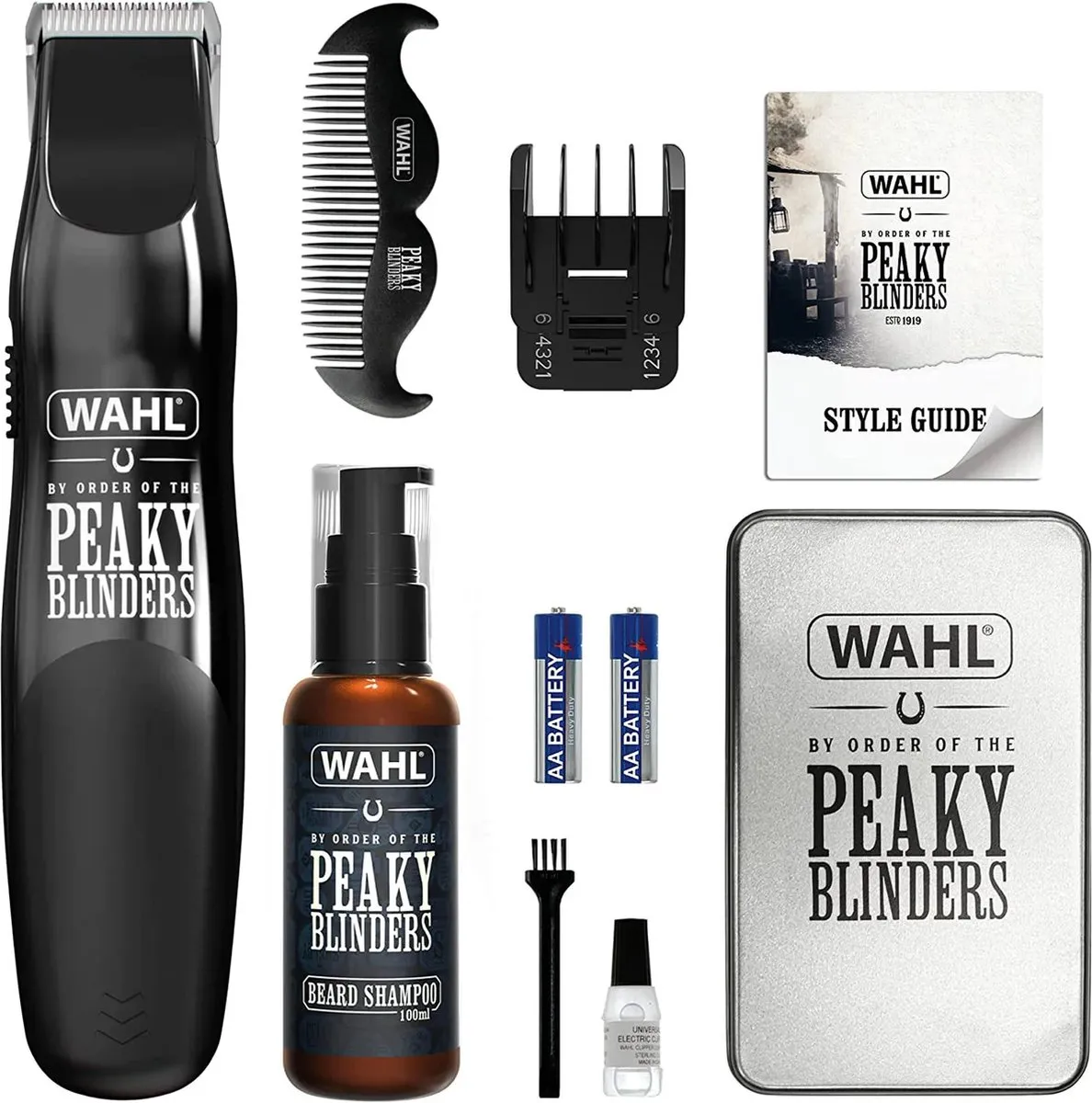 Wahl Peaky Blinders 5-delige Baardtrimmer Set