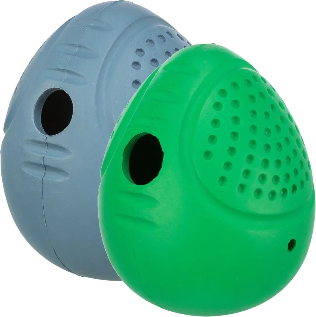 Trixie Snack Tuimel-Ei Natuurrubber Blauw