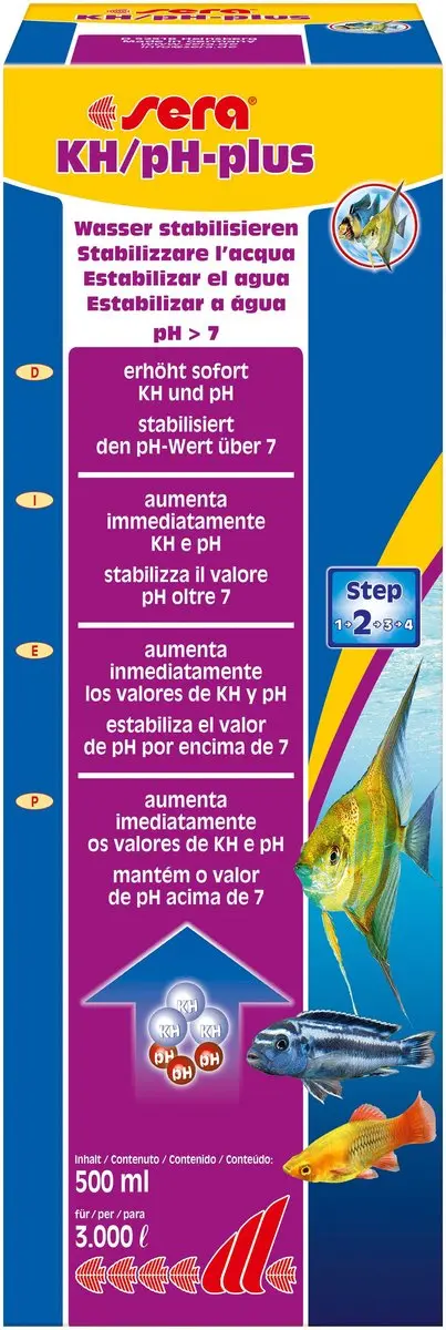 Sera KH/pH-plus Aquarium Waterbehandeling 500ml