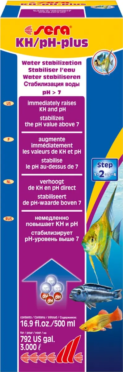 Sera KH/pH-plus Aquarium Waterbehandeling 500ml