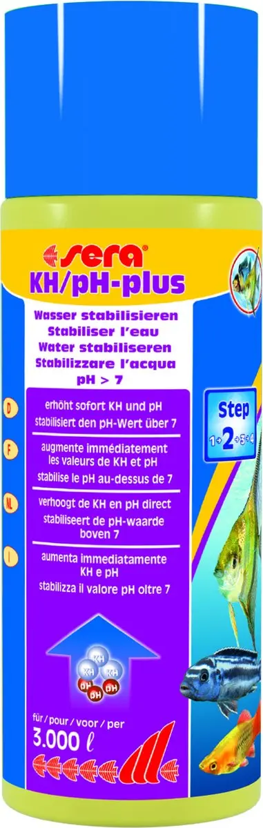 Sera KH/pH-plus Aquarium Waterbehandeling 500ml