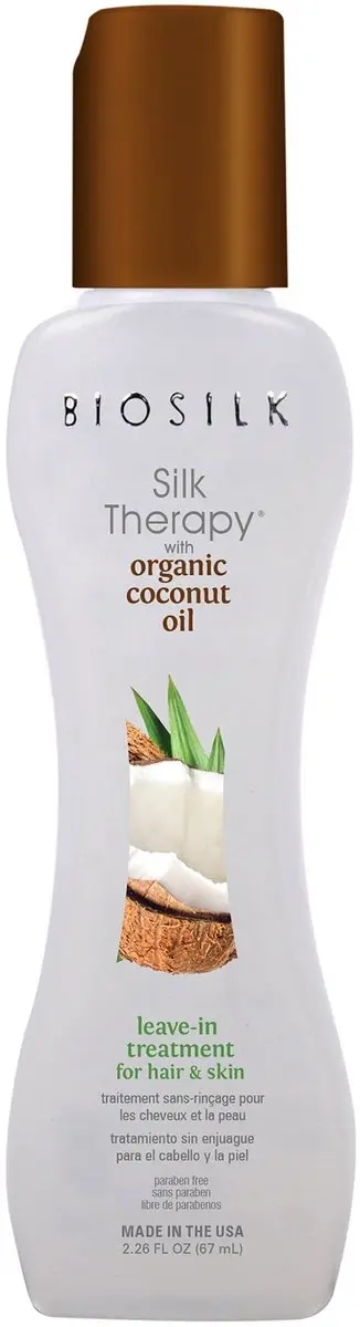 BIOSILK Organic Coconut Oil Leave-In Treatment 67ml