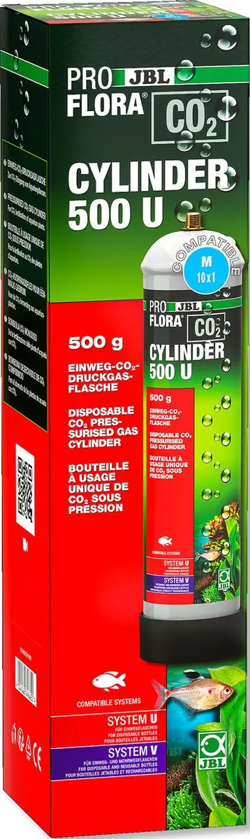 JBL Proflora CO2 Cilinder 500g - Kleur