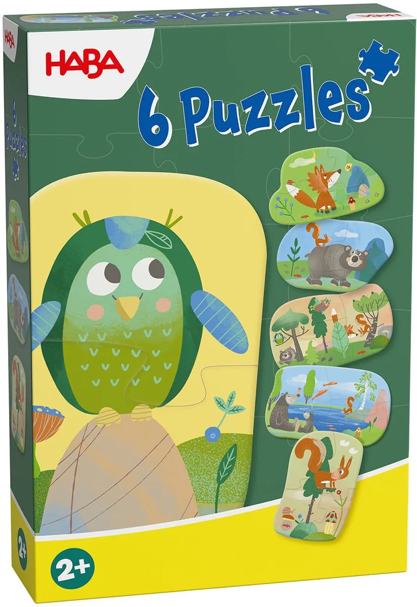 HABA Steckpuzzle Meine ersten Puzzle 36-delig