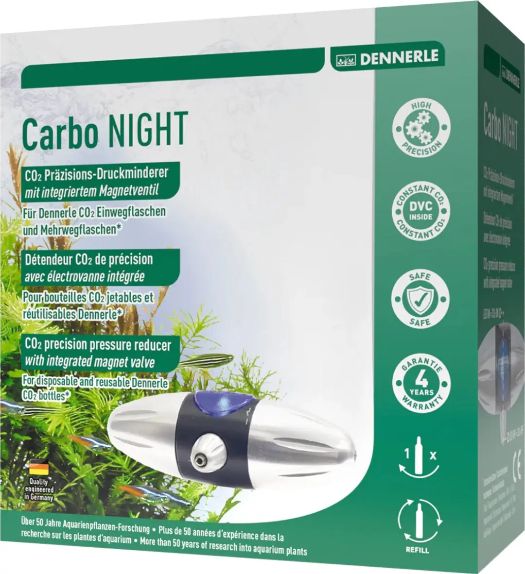Dennerle CO2 Space Evolution Drukmeter